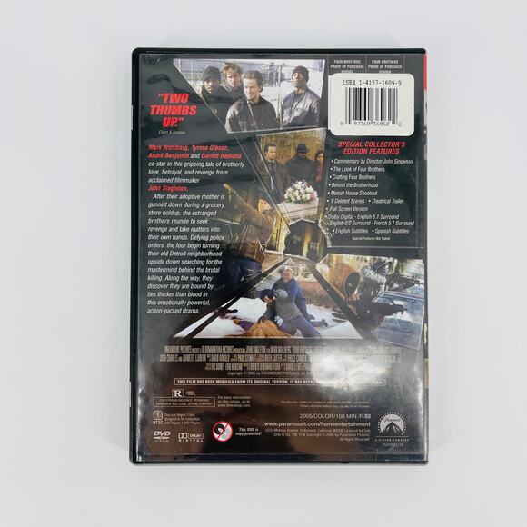 Four Brothers Movie DVD - Good Used Condition - Picture 8 of 13